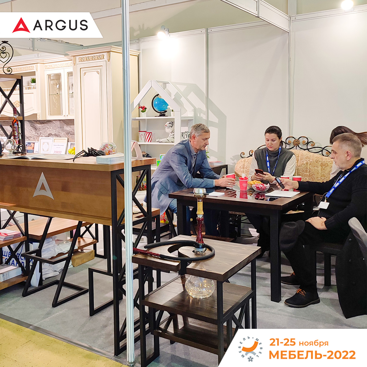 ARGUS в очередной раз на выставке «Мебель 2022» в московском Экспоцентре